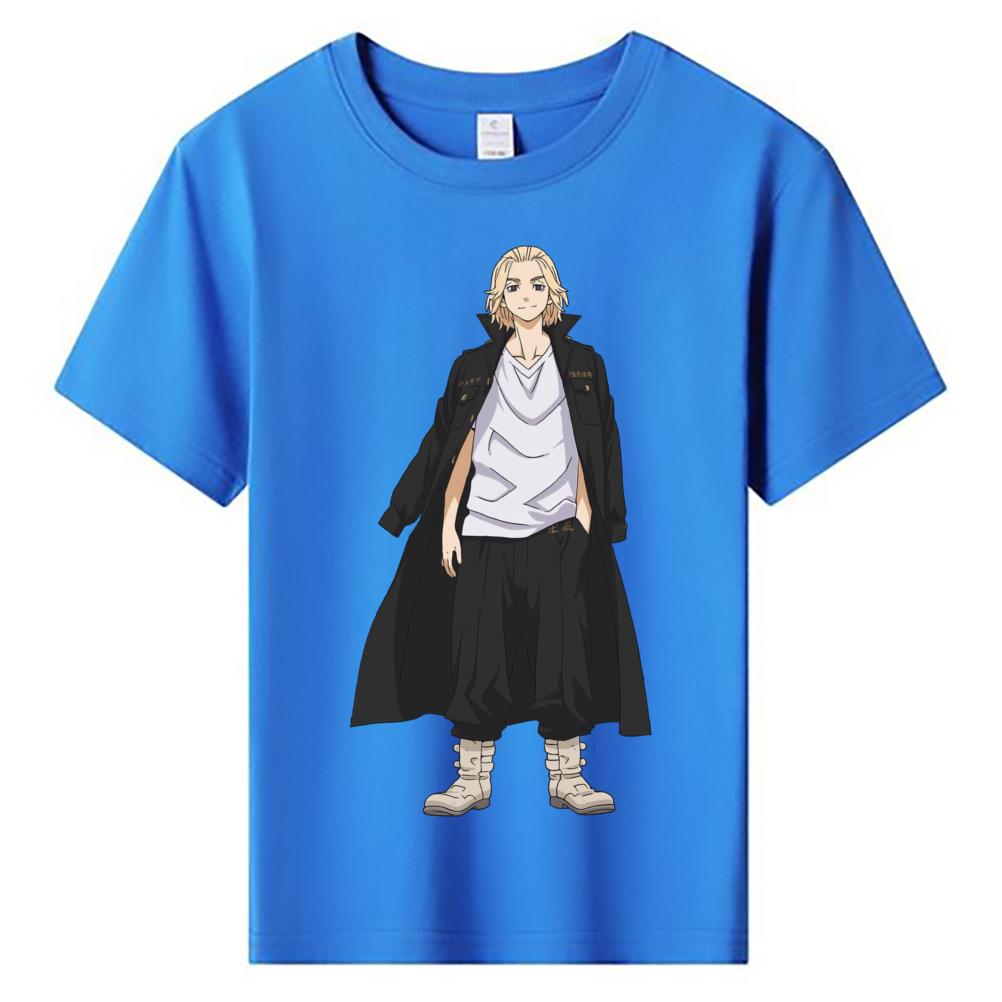 （画像用） 東京リベンジャーズ Tokyo Revengers 綿100％キッズTシャツ（フロントプリント）